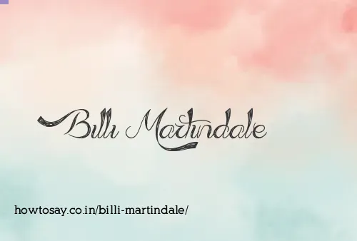 Billi Martindale