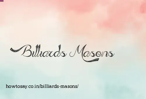 Billiards Masons