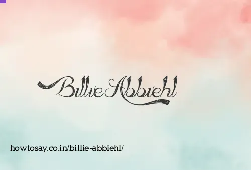 Billie Abbiehl