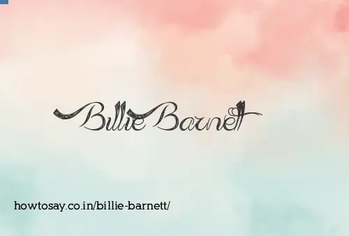 Billie Barnett