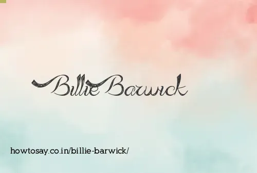 Billie Barwick