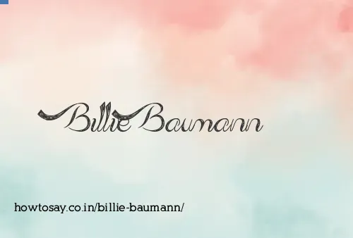 Billie Baumann