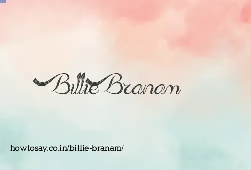 Billie Branam