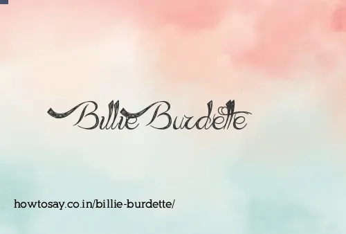 Billie Burdette