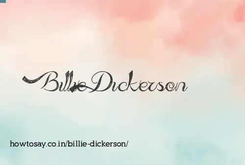 Billie Dickerson