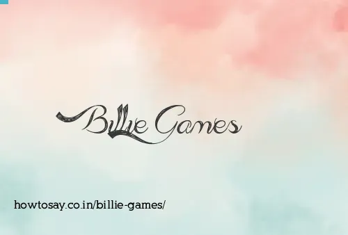 Billie Games