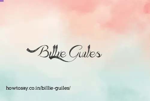 Billie Guiles