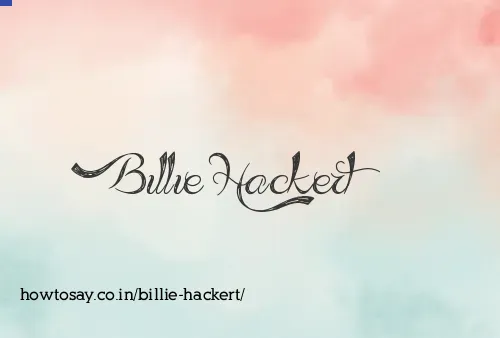 Billie Hackert