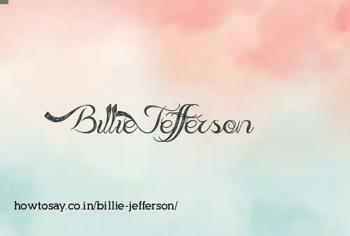 Billie Jefferson