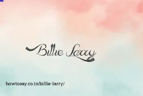 Billie Larry