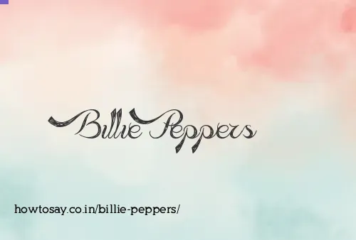 Billie Peppers