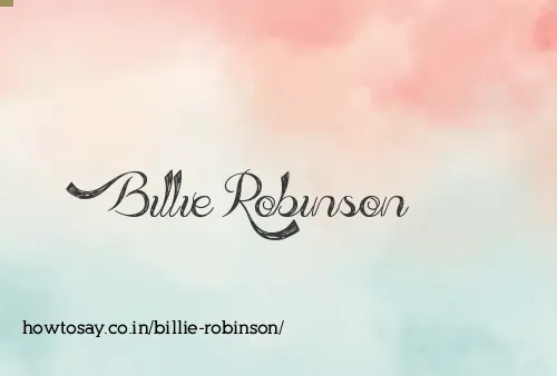 Billie Robinson
