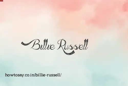 Billie Russell