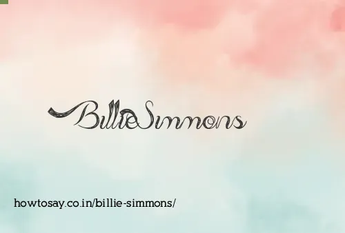 Billie Simmons