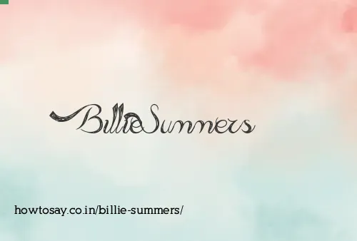 Billie Summers