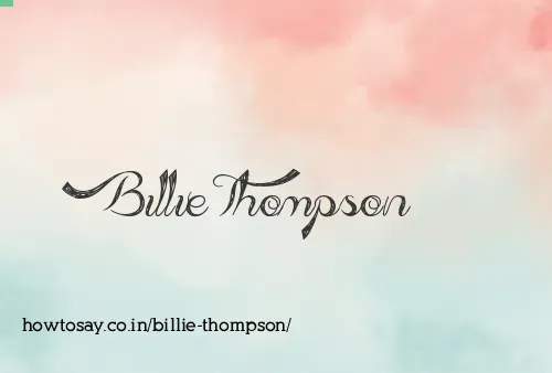 Billie Thompson