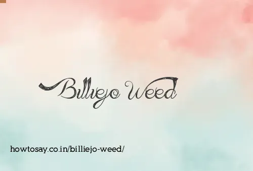 Billiejo Weed