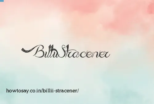 Billii Stracener