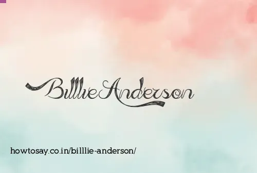 Billlie Anderson