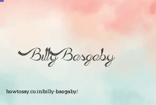 Billy Basgaby