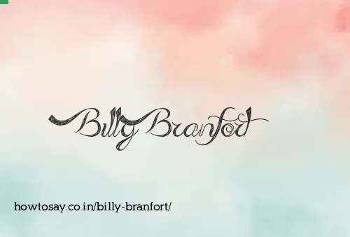 Billy Branfort