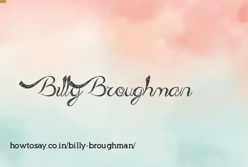Billy Broughman