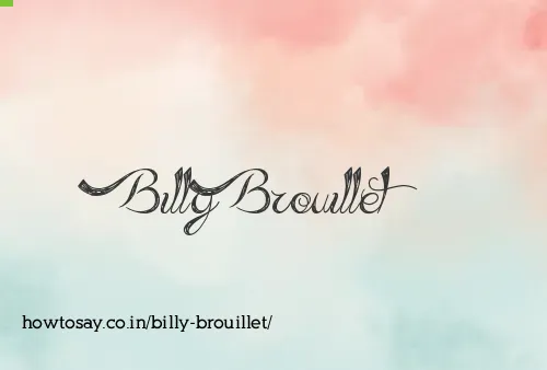 Billy Brouillet