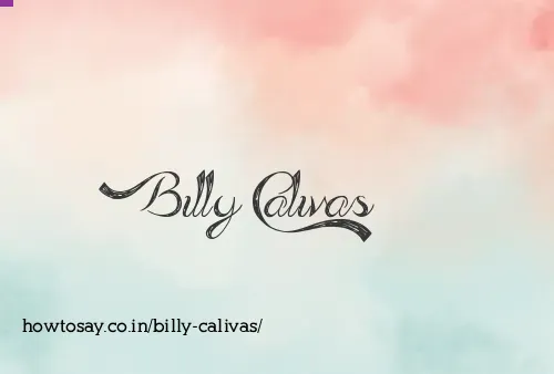 Billy Calivas
