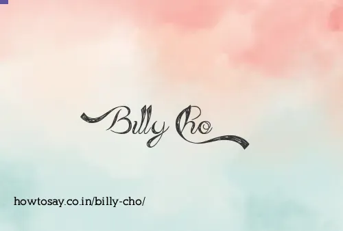 Billy Cho