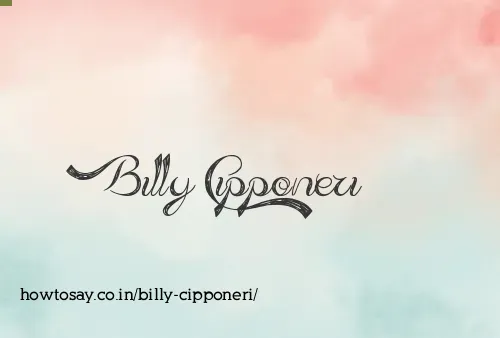 Billy Cipponeri
