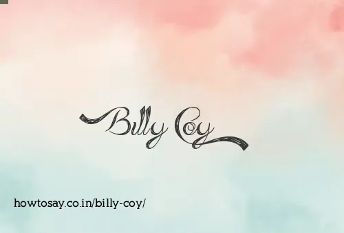 Billy Coy