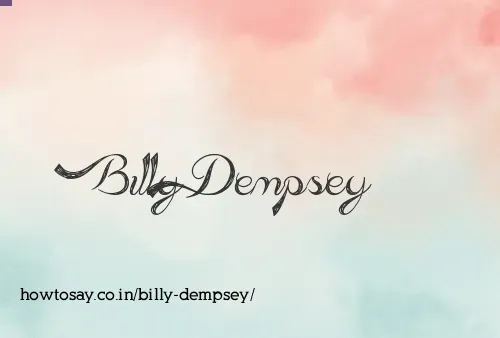 Billy Dempsey