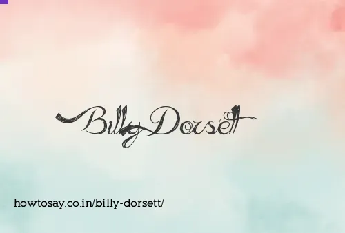 Billy Dorsett
