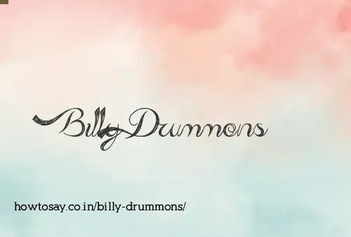 Billy Drummons