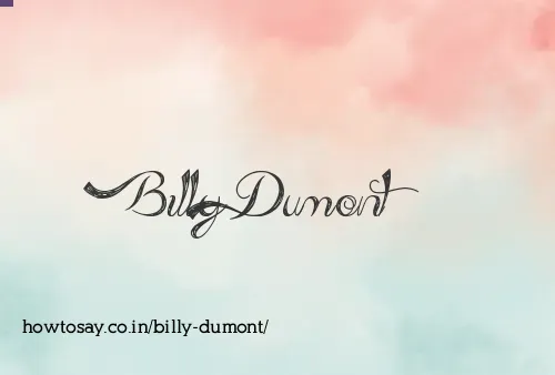 Billy Dumont