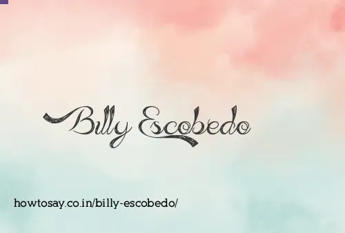 Billy Escobedo