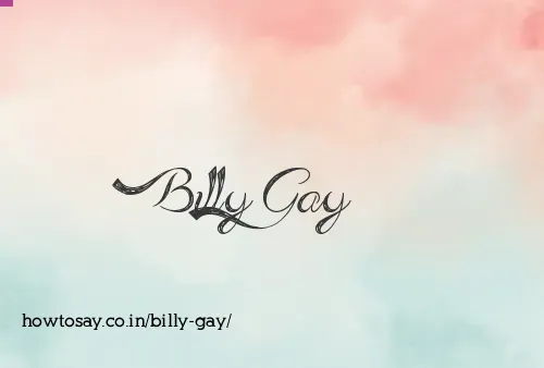 Billy Gay