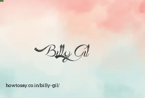Billy Gil