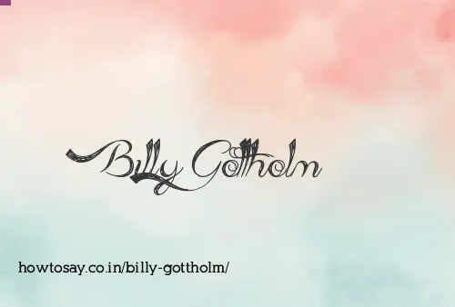 Billy Gottholm