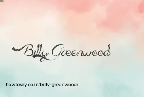 Billy Greenwood