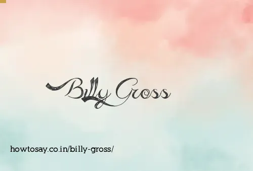 Billy Gross