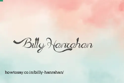 Billy Hanrahan