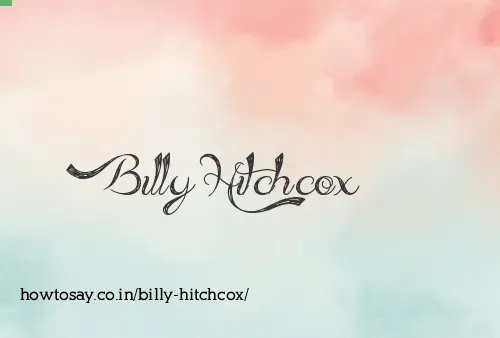 Billy Hitchcox