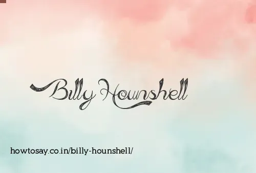 Billy Hounshell