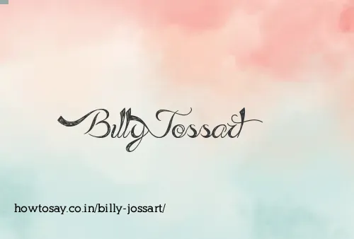 Billy Jossart