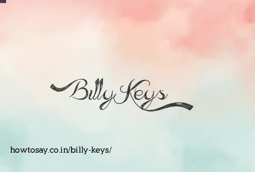Billy Keys