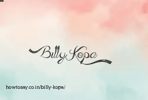 Billy Kopa