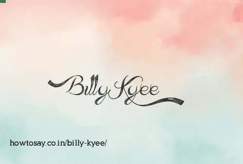 Billy Kyee