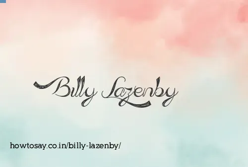 Billy Lazenby