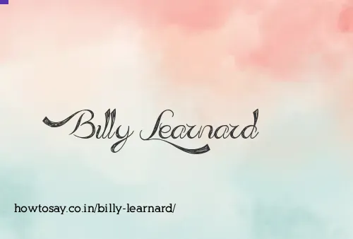 Billy Learnard